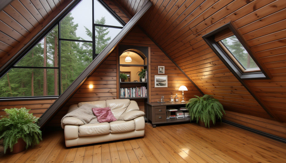 Optimiser un petit espace : le mini-loft sous les combles