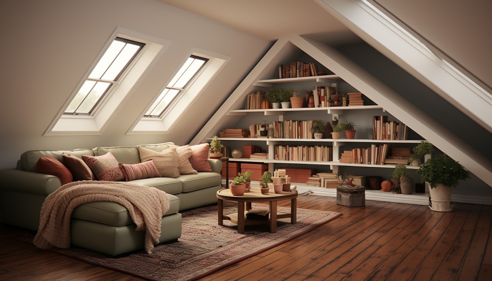 Transformez votre grenier en un espace de vie utile