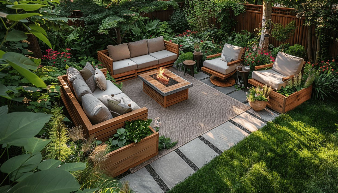 Créer un coin détente dans le jardin éléments et organisation